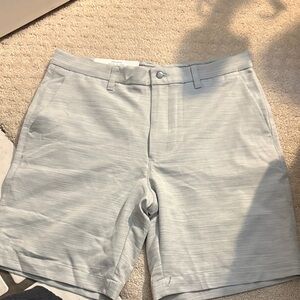 Callaway Men's Heather Gray Flat Front Shorts